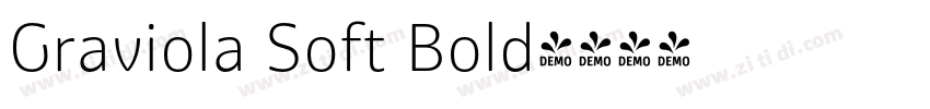 Graviola Soft Bold字体转换